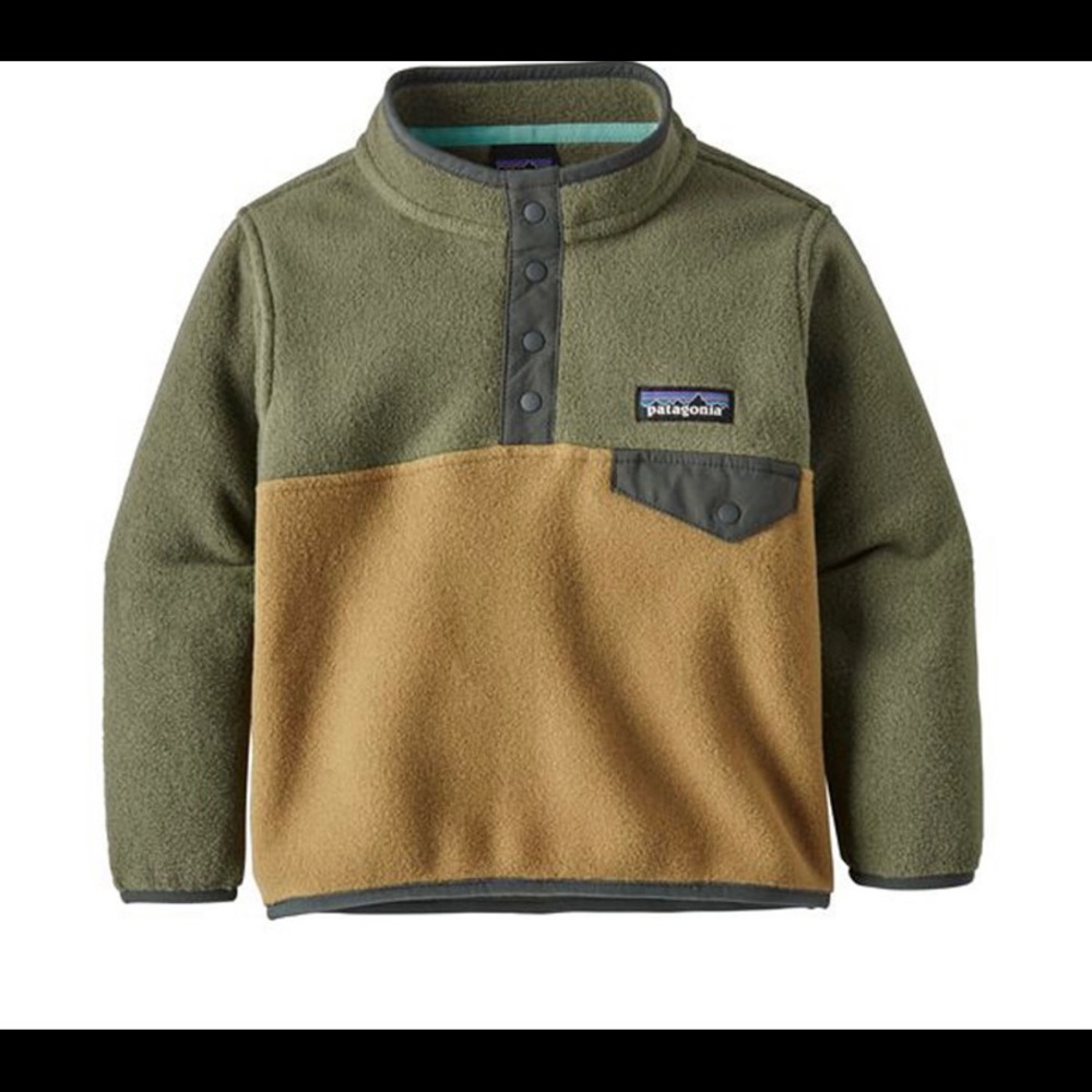 ‼️ISO 4t or 5t‼️Patagonia synchilla green/tan